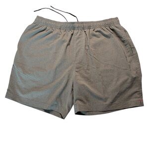 Chubbies Gray Athletic Shorts Lightweight Size L 5.5” Inseam